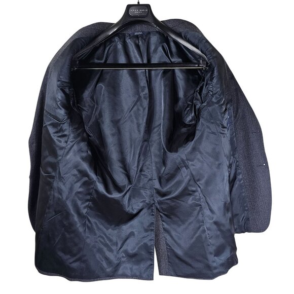 Brooks Brothers Lambswool/Alpaca Herringbone Blazer 42R Gray Quiet Luxury USA - Picture 12 of 15